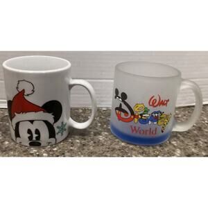 2 ~ Disney Mickey Mouse Coffee Cups (Walt Disney World & Zak!)